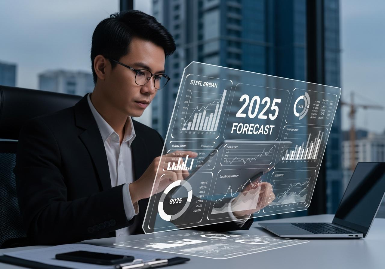 Phân Tích Chuyên Sâu và Dự Báo Xu Hướng Giá Thép Miền Nam 2025