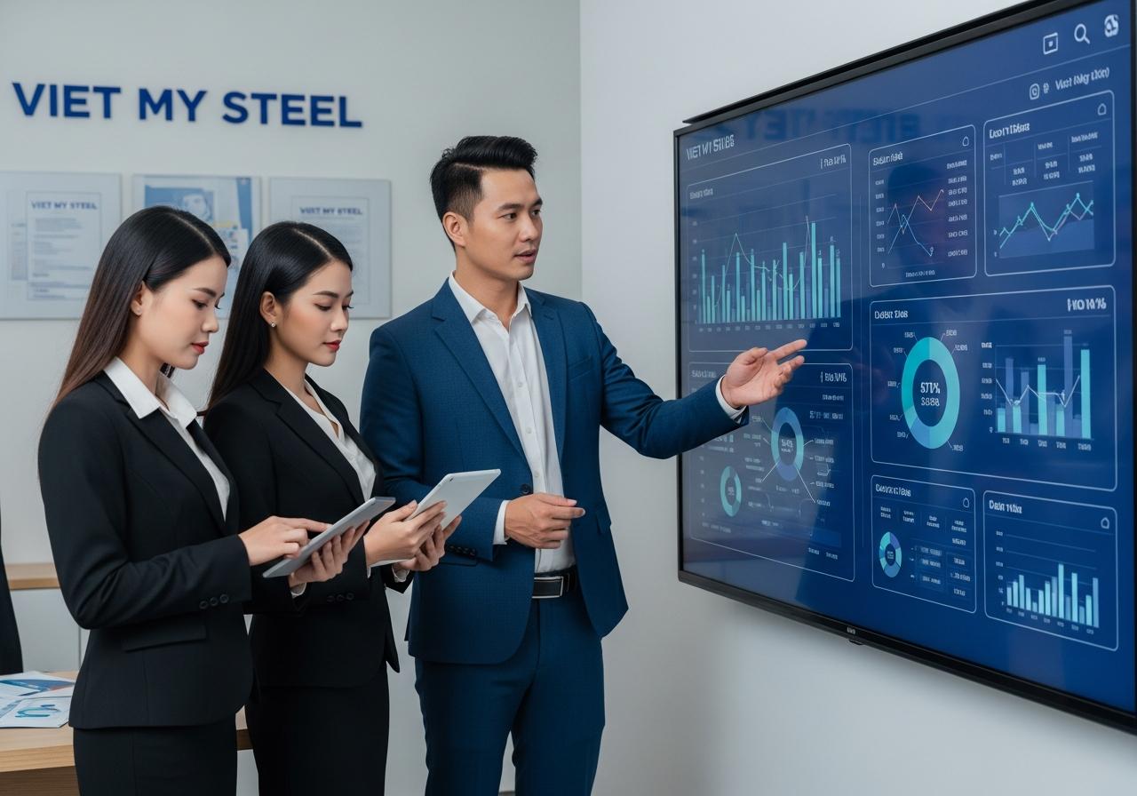 Chính sách chiết khấu và hỗ trợ vận chuyển thép Việt Mỹ tốt nhất