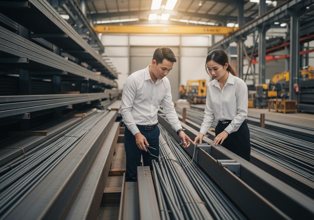 Kinh nghiệm chọn mua sắt thép xây dựng dành cho doanh nghiệp