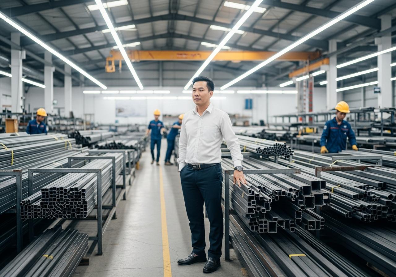 cửa hàng sắt thép