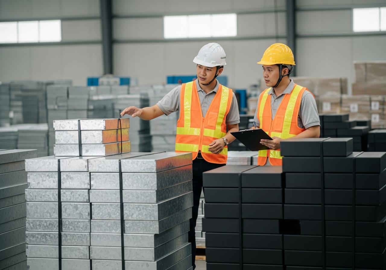 So Sánh Nhanh Sắt Hộp Mạ Kẽm và Sắt Hộp Đen: Giải Pháp Nào Tối Ưu?