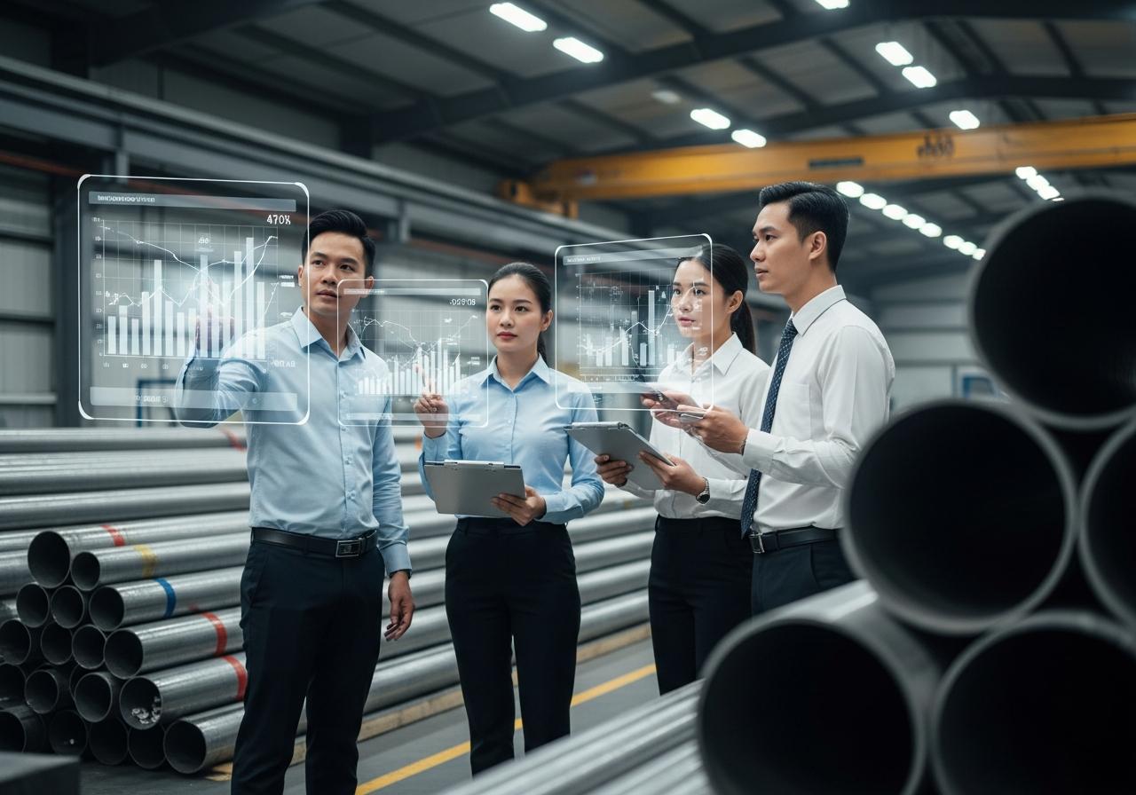 5 Yếu tố ảnh hưởng trực tiếp đến giá sắt ống tròn phi 60