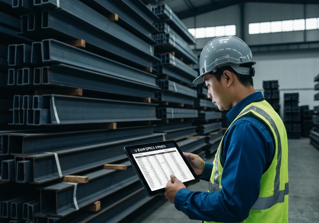 Thép hình U là gì? Các tiêu chuẩn kỹ thuật cần nắm rõ