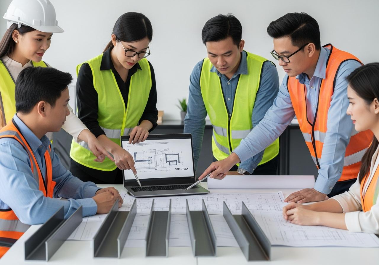 Thông tin kỹ thuật cần nắm vững để mua thép U đúng chuẩn