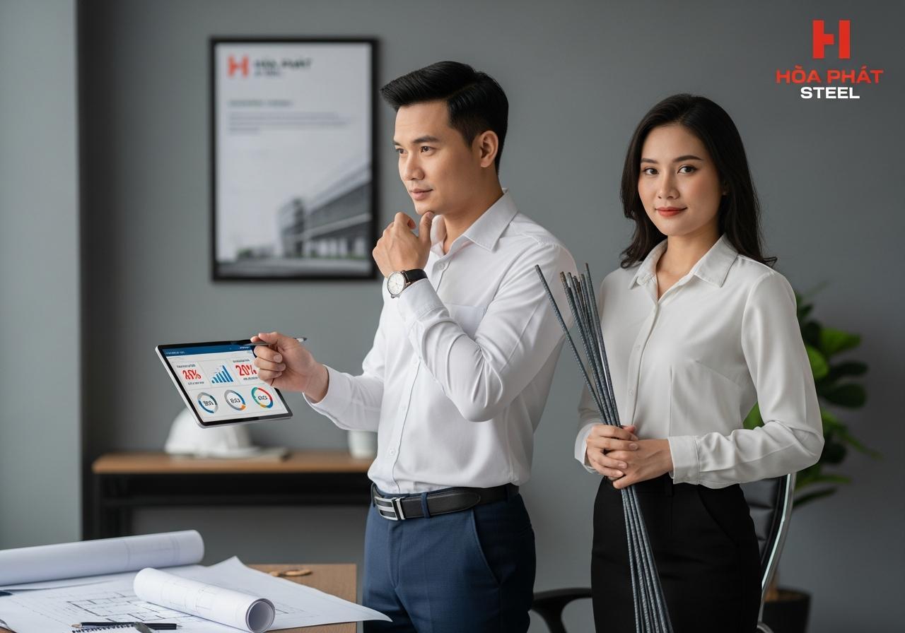 6 Bí quyết vàng giúp tối ưu 20% chi phí khi mua thép xây dựng Hòa Phát
