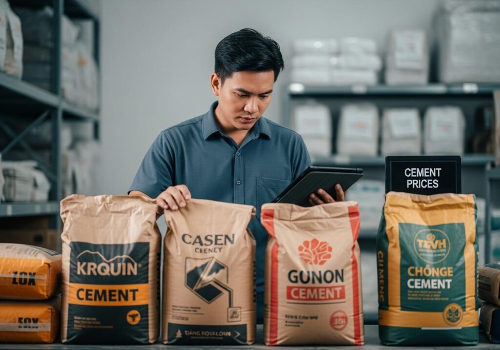 giá xi măng hôm nay