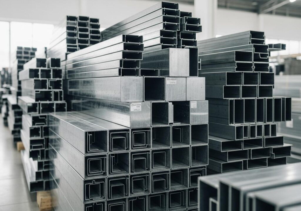 sắt hộp mạ kẽm