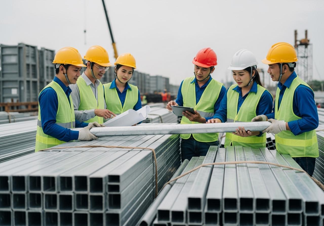 Ứng Dụng Thực Tế & Lợi Ích Kinh Tế Khi Sử Dụng Sắt Hộp Mạ Kẽm Đúng Chuẩn