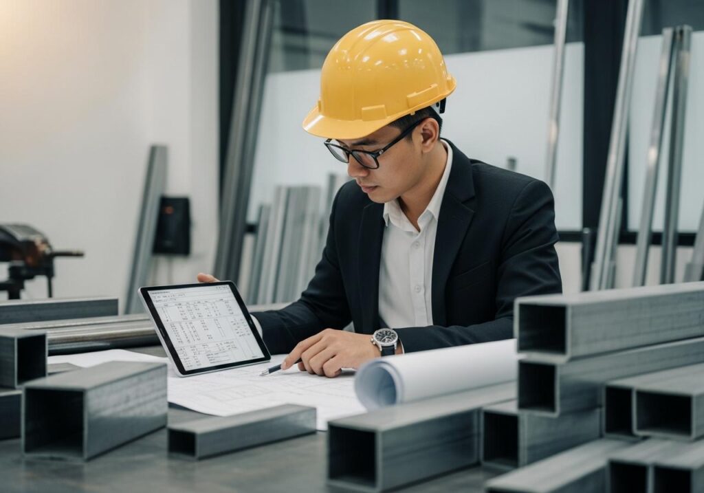 trọng lượng thép hộp