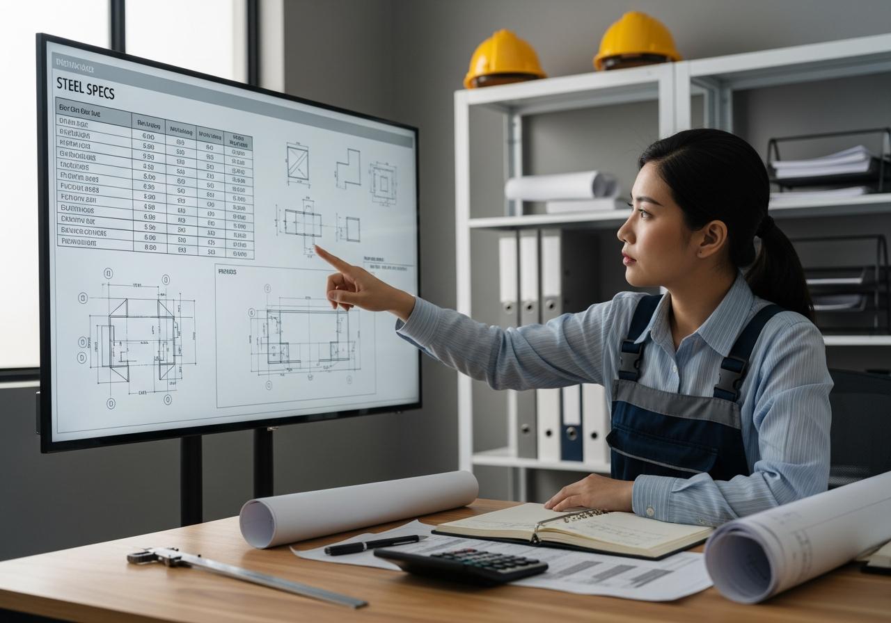 Hướng Dẫn Đọc Bảng Tra và Tính Trọng Lượng Thép Hộp Chuẩn Kỹ Thuật