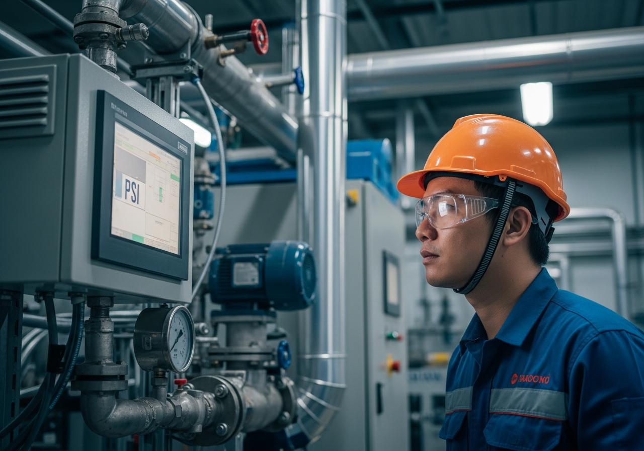 Bước 2: Tầm quan trọng và ứng dụng của đơn vị PSI trong công nghiệp