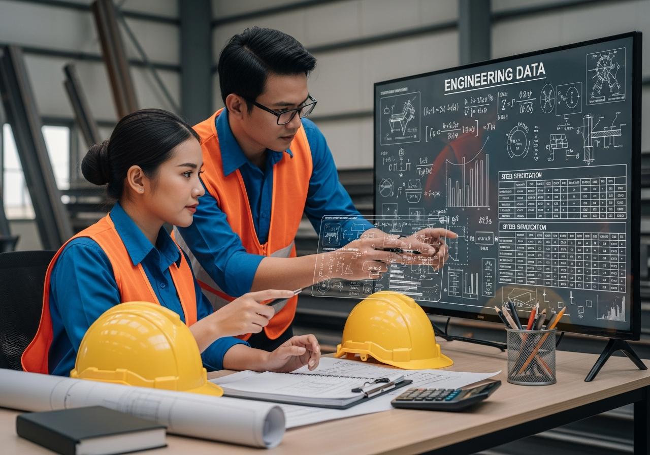 Công thức tính trọng lượng sắt thép nhanh & chính xác cho dự toán